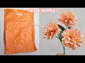 DIY Cara Membuat Bunga Dari Plastik Kresek Bekas TANPA SETRIKA !