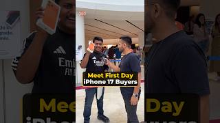Meet First Day iPhone 17 Buyers! #apple #appleevent #tech #iphone17series #iphonesale #applenews