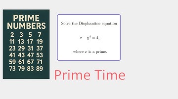 Prime Time! With prime X!