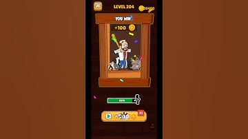 Home Pin - How To Loot? - Pull Pin Puzzle iOS Android Gameplay Level 204 Walkthrough