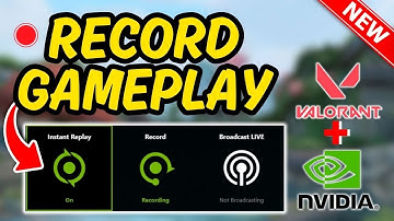 How To Record Gaming Highlight Clips With Nvidia Experience Shadowplay | Record Valorant