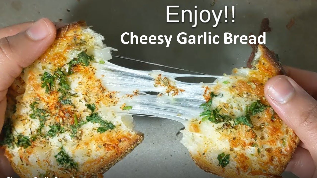 Cheesy Garlic Bread | Restaurant Style | Easy make at home recipe ...