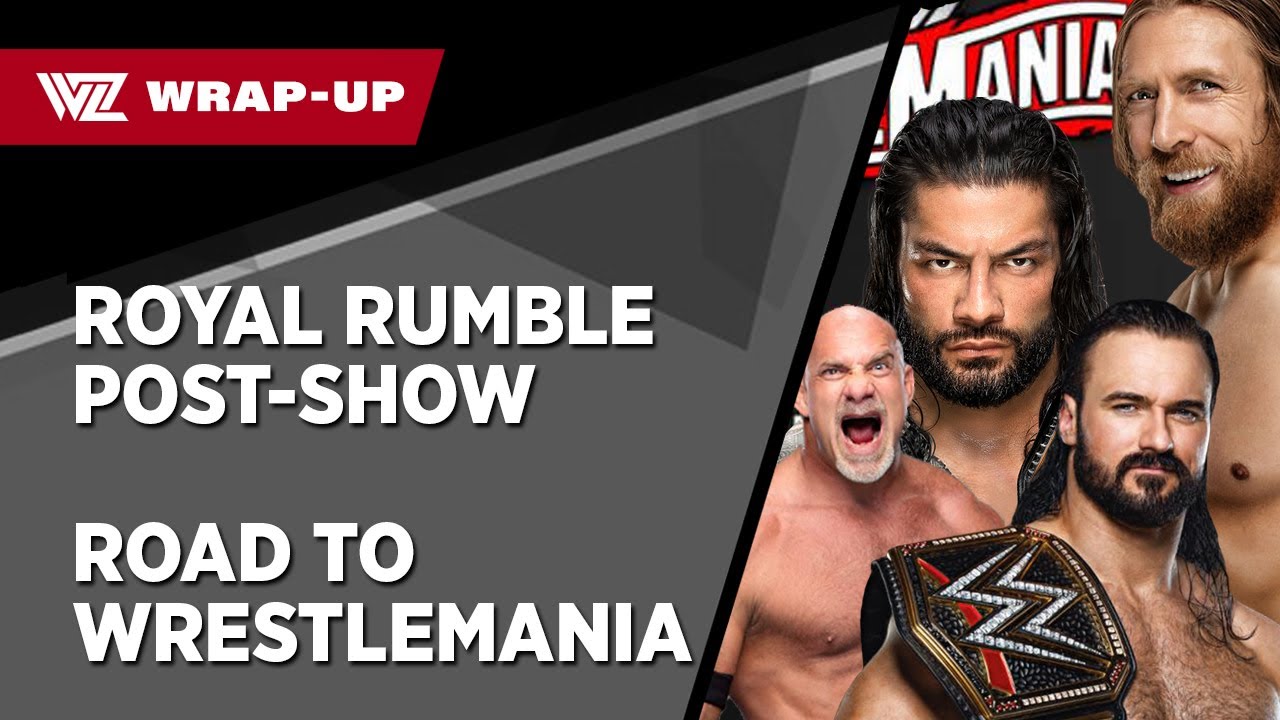 WWE Royal Rumble Post-Show Get On-Screen and Sound Off!