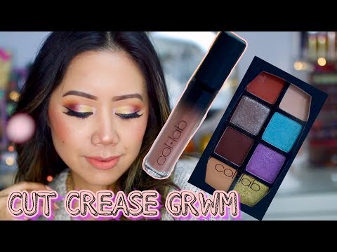 Easy Cut Crease COLLAB Makeup! Makeup From Sally Beauty | GRWM Date Night