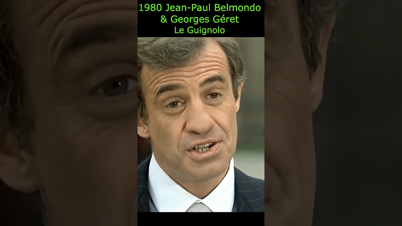 Jean-Paul Belmondo face à Georges Géret 🔥 | Le Guignolo – Réplique culte (1980) #cinemafrancais