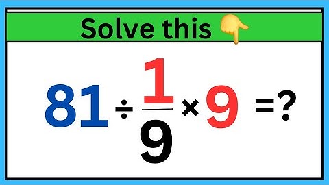 "99% van de mensen beantwoordt deze wiskundevraag fout! Kun jij hem goed oplossen?"