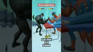 Muscle Rush || arm-wrestling cat man versus clown #musclerush #walkthrough #gameplay #games screenshot 5