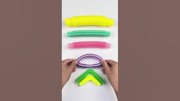 ROBOT Creating ASMR Crunchy POPs #satisfyingvideos #relaxing #creative  #oddasmr #diy #naturalcolor