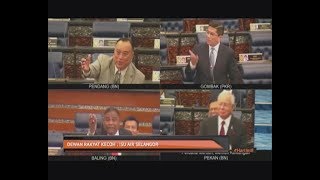 Dewan Rakyat kecoh : Isu air Selangor