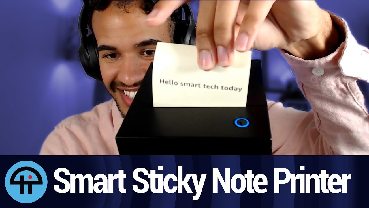 Amazon's Smart Sticky Note Printer First Look YouTube