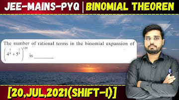 The number of rational terms in the binomial expansion of 1 1 44+56 120 is