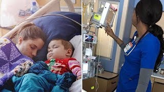 Медсестра думала, что ее никто не видит, но мама ребенка сделала фото, чтобы все узнали правду Медсестра думала, что ее никто не видит, но мама ребенка сделала фото, чтобы все узнали правду