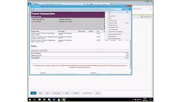Agresso Expenses Completing a Mixed Expenses Claim V2