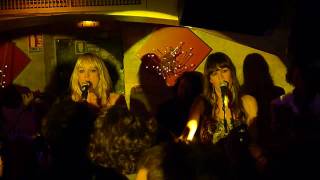The Pierces - Three Wishes (Performing Live @ New-York Club, Paris, France)