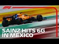 F1 Driver G-Force Analysis: Onboard With Carlos Sainz | AWS | 2019 Mexican Grand Prix