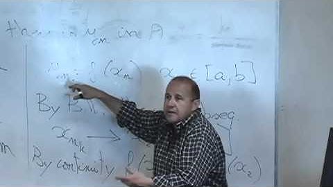 Modern Analysis I - Lecture 12 - UCCS MathOnline