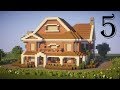 Красивый Дом В Майнкрафт | Как Построить?! | Загородный Коттедж В Minecraft #13 [5/5]