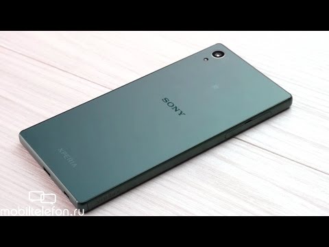 Обзор Sony Xperia Z5- опять двадцать пять -review-