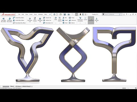 exercise-40:-how-to-make-a-'tri-corner-trophy-design'-in-solidworks-2018