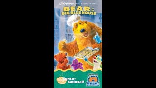 Opening to Bear in the Big Blue House: Sense-sational! 2002 VHS