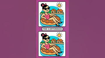 Find 3 Differences #67 #shortvideo #quiz #brainactivation
