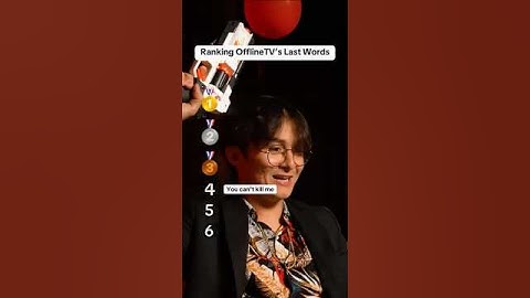 Ranking OfflineTV's Last Words