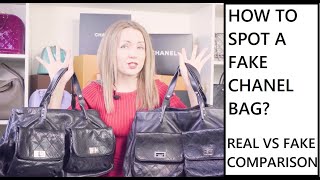 HOW TO SPOT A FAKE CHANEL BAG: REAL VS. FAKE COMPARISON