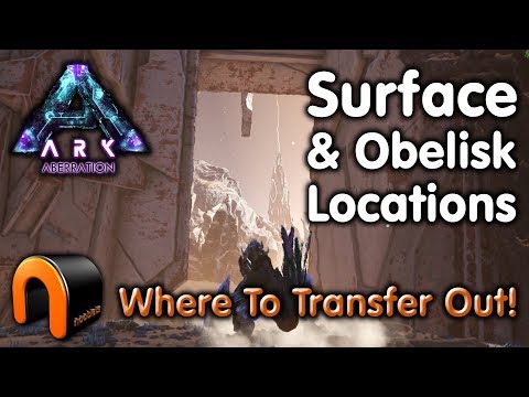 ARK ABERRATION SURFACE & OBELISK LOCATIONS