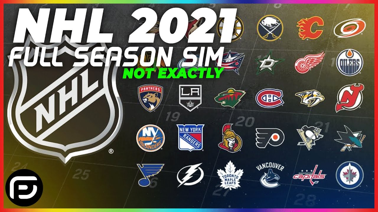 NHL 2020/21 Full Season Simulation