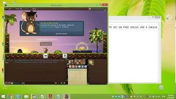 Transformice:How to get free 20 cheese with a cheese hat