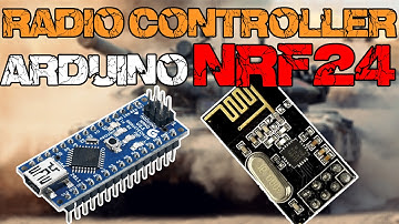 3D Tiger 1 Radio controller  arduino  NRF24