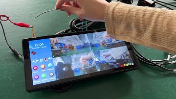 Zimtop 10.1 inch AHD 4ch Recorder DVR Car Monitor Vehicle Truck Night Vision Rear View Camera