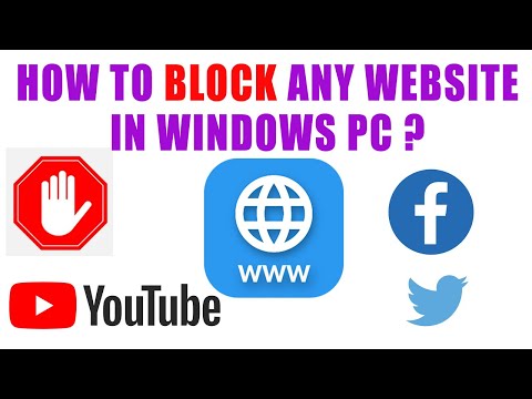 How to Block Any Website on Your PC || Block Unwanted Website from Your Child || Dot.Computer