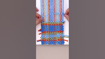 Weave the plaid #weaving