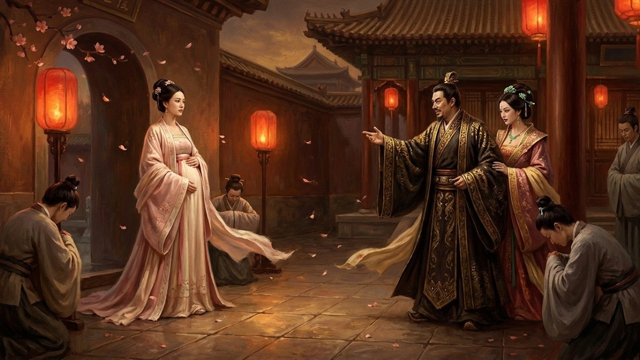 Antes de dar a luz, él desfiló con su amante, burlándose: «Estás embarazada de mi hijo..| Ficción AI