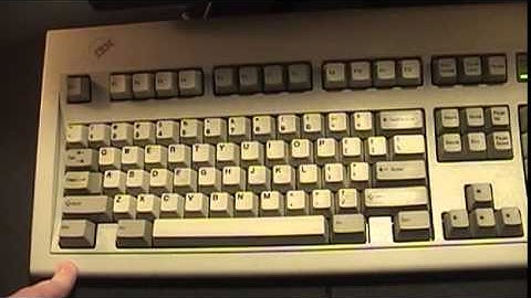Dell Optiplex 755 With IBM Model M Mechanical Keyboard