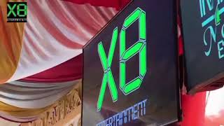 OT X8 Entertainmet Palembang Penonton Meluber Penuhi Panggung Acara