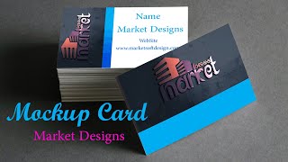 How to Mock Up Design | Visiting Card | Adobe Photoshop CC