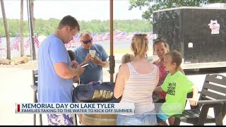 East Texans visit Lake Tyler on Memorial Day