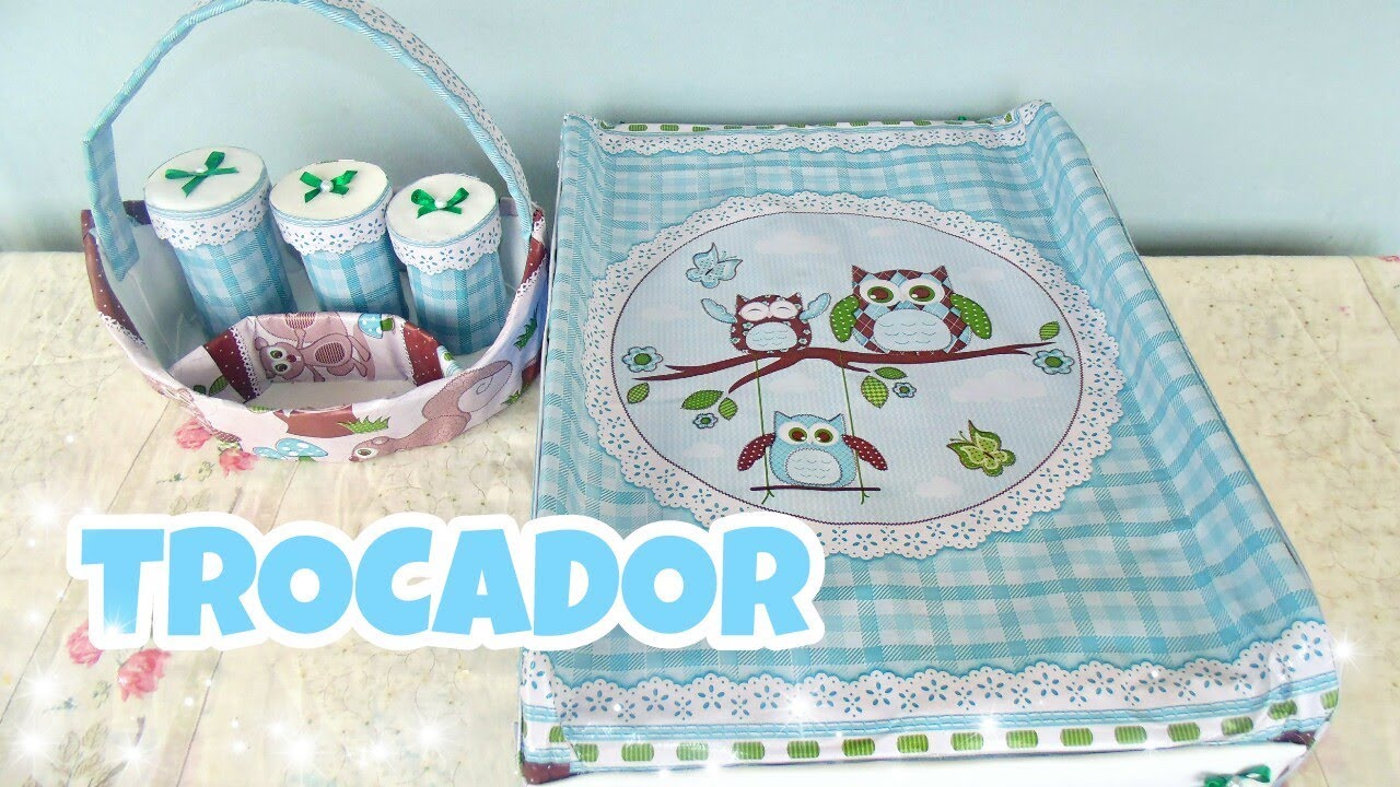 Trocador de Papelão para Bebê Reborn