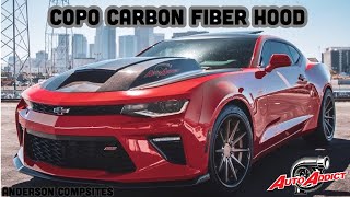 Anderson Composites Copo Carbon Fiber Hood Gen 6 SS Camaro!!