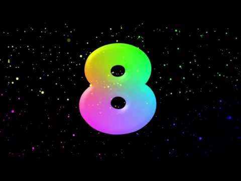 COUNTDOWN TIMER 10 sec CLOCK (vers. 60) with sound effects + voice HD!