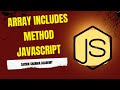 JavaScript includes() Method | Check If Array Contains a Value Easily!