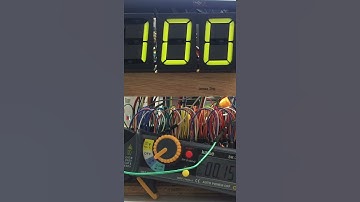 Flip disc display testing - DIY #shorts