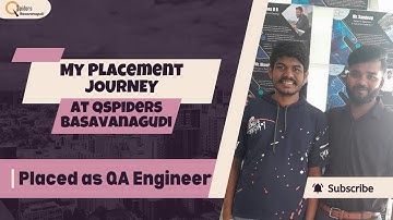 MY PLACEMENT JOURNEY | How I got placed as a QA Engineer  after my MCA