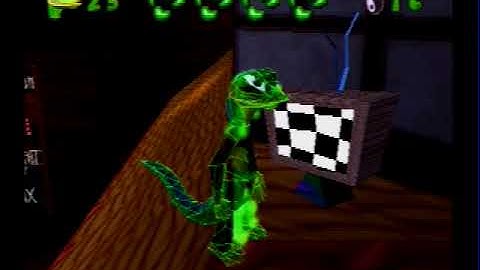 Gex: Enter the Gecko - PS1 playthrough part 2 (recorded 2011-04-08)