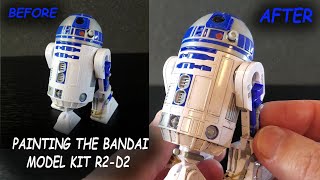 Painting/Weathering R2-D2 - Bandai (TUTORIAL) Just a simple black wash
