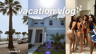 vacation vlog *day 1* | roadtrip to fl, grocery shopping, drinks
