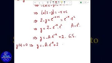 Differetial equations 1st order exercise with slope fields