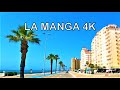 Conduciendo por La Manga del Mar Menor (Cartagena, Murcia, España) 4K Viaje en Coche